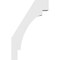 Ekena Millwork 3 1/2-in. W x 20-in. D x 32-in. H Merced Architectural Grade PVC Knee Brace BRCP035X20X32MRC - alternate 2